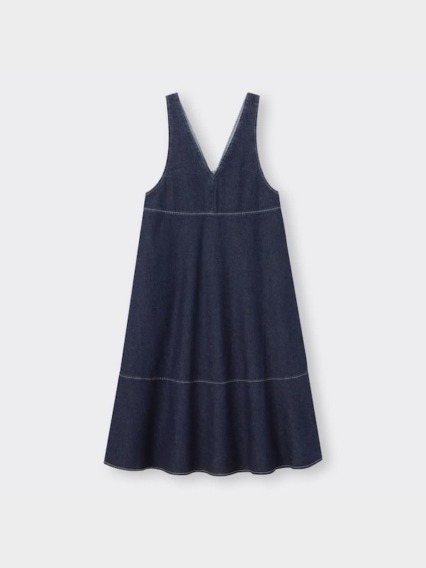 デニムジャンパードレス