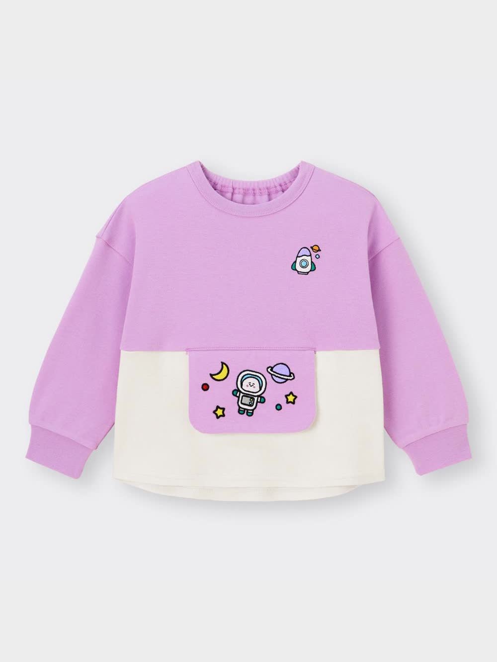 ぷしゅ♡品 GU公式 | BABY(TODDLER)カンタンT(長袖) シナぷしゅ(キッズ)