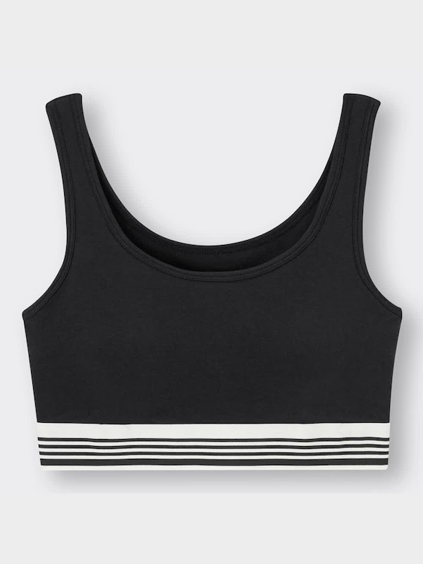 ブラフィールクロップドタンクトップ(ライン)