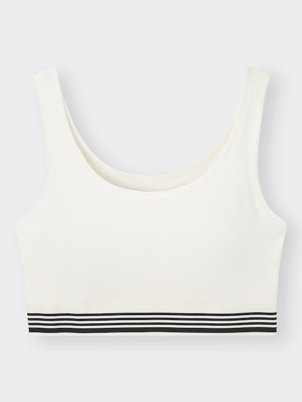 ブラフィールクロップドタンクトップ(ライン)