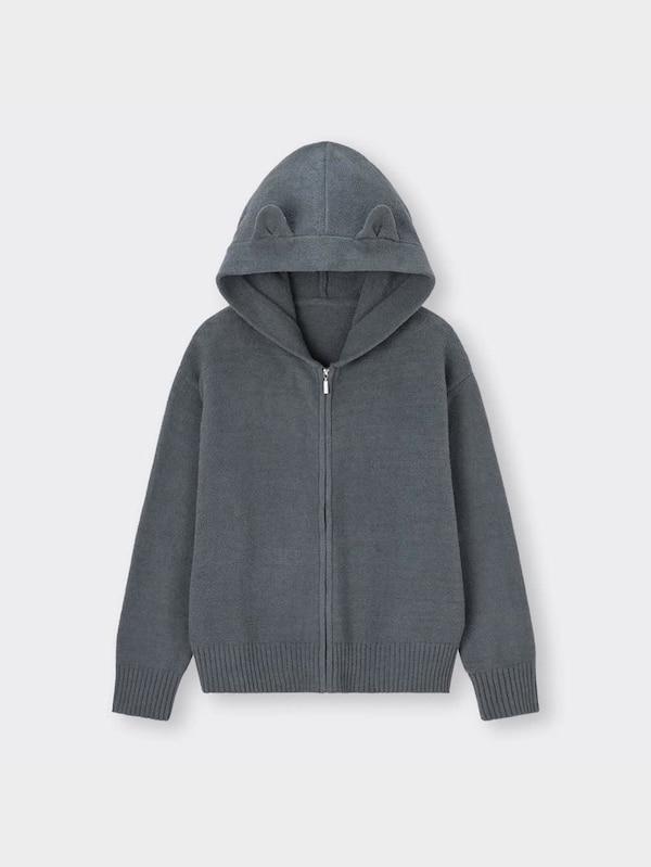 ニットラウンジパーカ(長袖)(キャット)+E