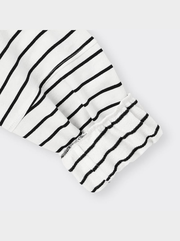 ミニ裏毛オーバーサイズT(長袖)(ボーダー)+E