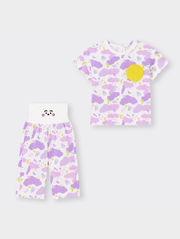 BABY(TODDLER)パジャマ(半袖&7分丈) シナぷしゅ