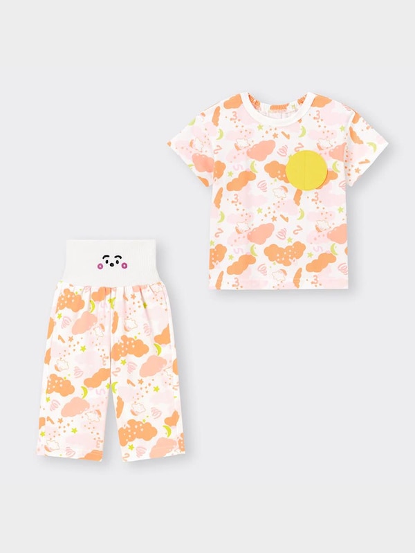 BABY(TODDLER)パジャマ(半袖&7分丈) シナぷしゅ