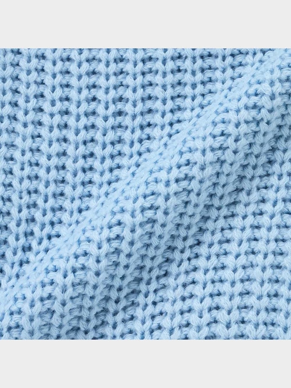 ローゲージ畦カーディガン(長袖)