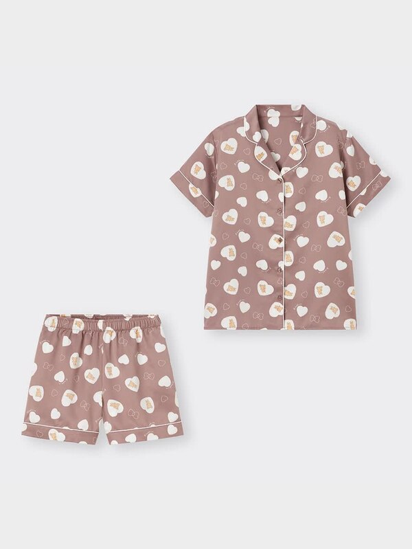 パジャマ(半袖&ショートパンツ) Rilakkuma 1 +EC