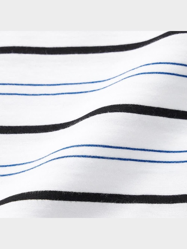 オーバーサイズボーダーポロシャツ(5分袖)