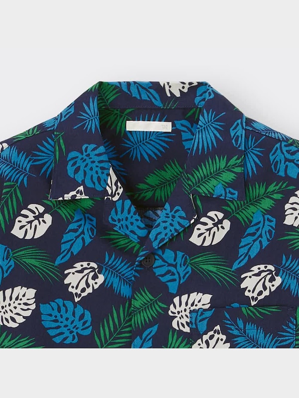 BOYSオープンカラーシャツ(5分袖)