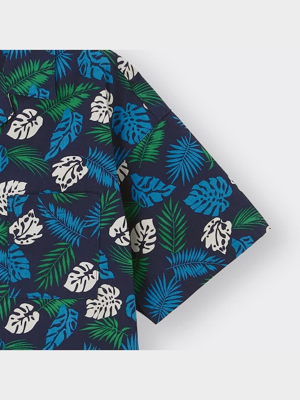 BOYSオープンカラーシャツ(5分袖)