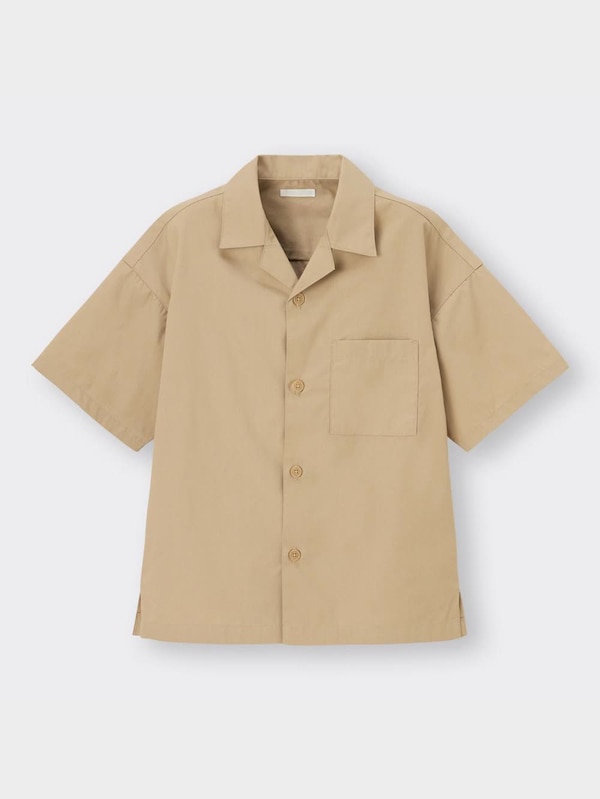 BOYSオープンカラーシャツ(5分袖)