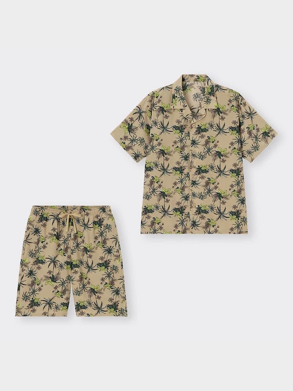 コールドフィールパジャマ(半袖&ショートパンツ)(柄)+X