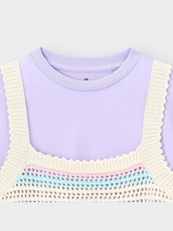 GIRLSニットキャミソールセットT(半袖)