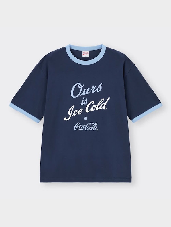 グラフィックT(5分袖) Coca-Cola 5+EC