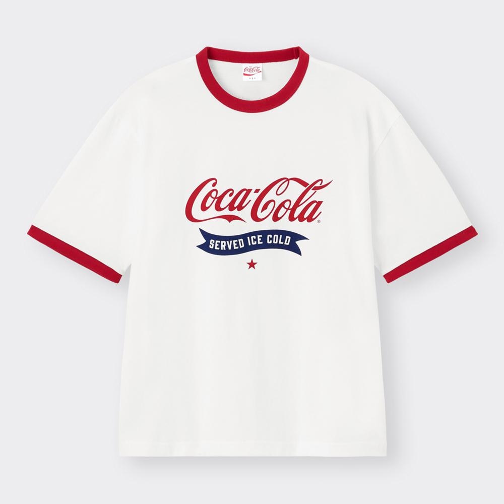 グラフィックT(5分袖) Coca-Cola 6+EC