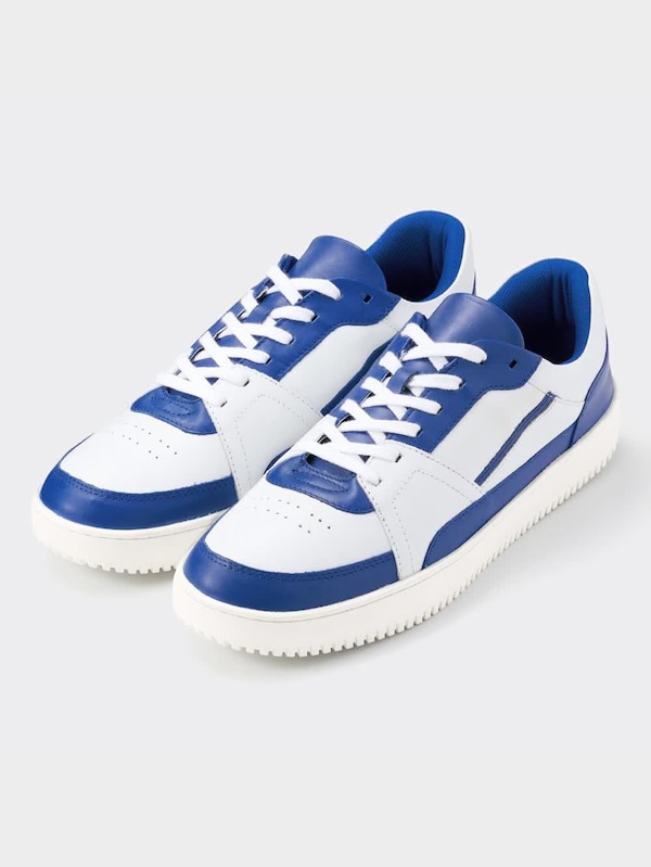 リアルレザーコートスニーカー+E