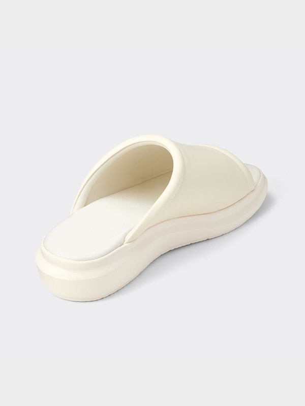 ボリュームソールスライドサンダル+E