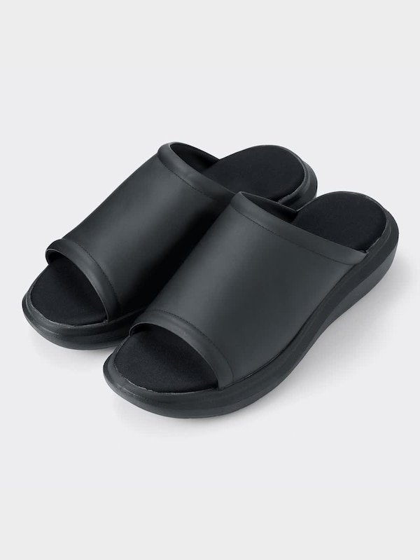 ボリュームソールスライドサンダル+E