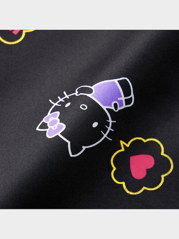 サテンパジャマ(半袖&ショートパンツ) HELLO KITTY