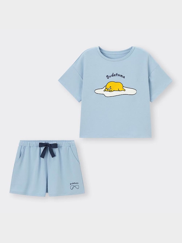 ラウンジセット(半袖&ショートパンツ) GUDETAMA +X