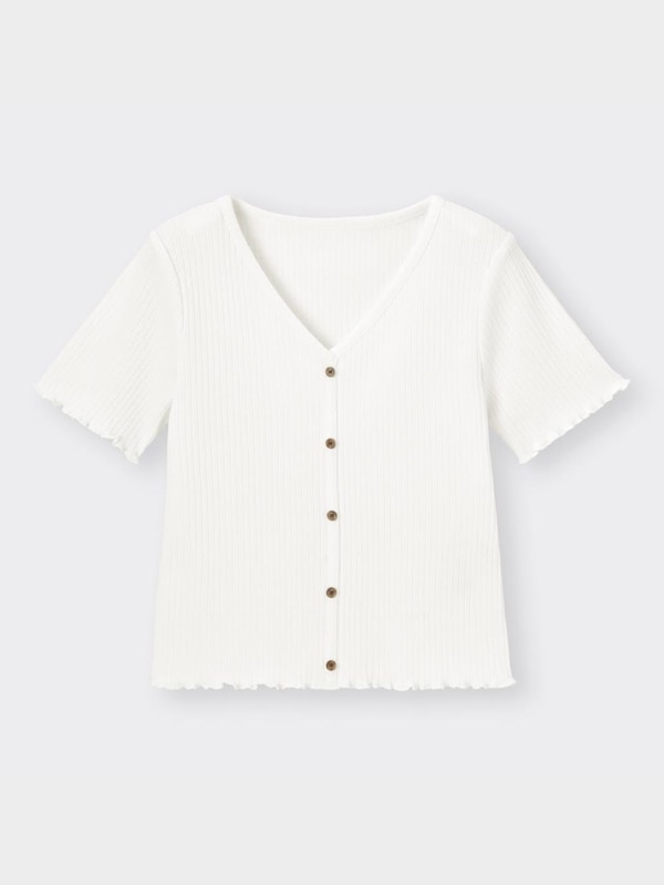 フロントボタンミニT(半袖)OSB+EC