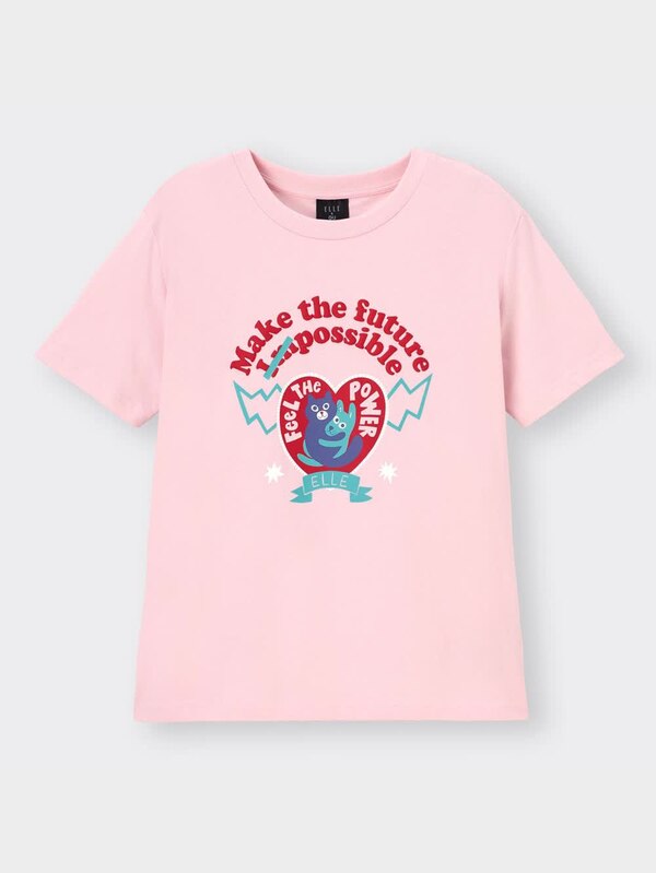 グラフィックT(半袖) ELLE 1 OSC+EC