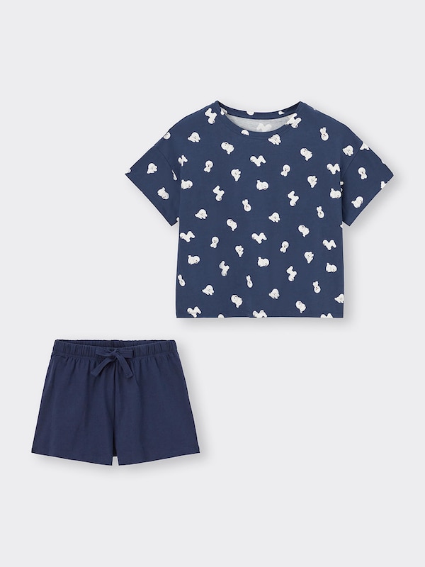 ラウンジセット(半袖&ショートパンツ)(ドッグ)OSB+EC