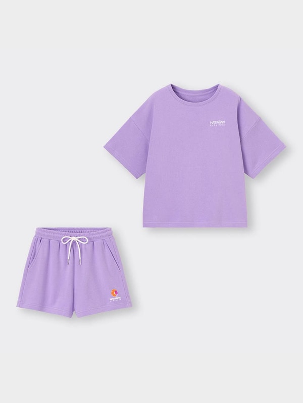 ラウンジセット(半袖&ショートパンツ) Hawaiian Air line