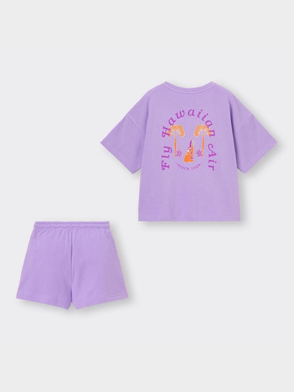 ラウンジセット(半袖&ショートパンツ) Hawaiian Air line