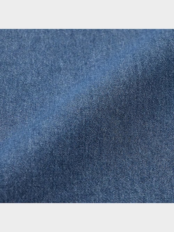 デニムシャツワンピース(半袖)OSC+EC