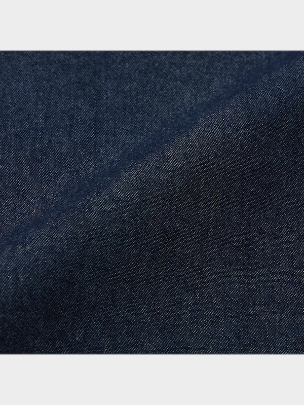 デニムシャツワンピース(半袖)OSC+EC