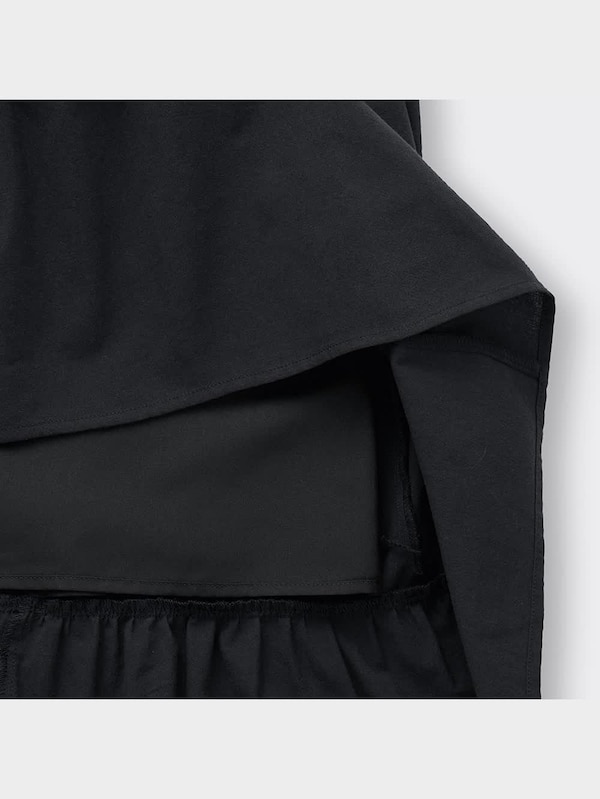 Vネックティアードワンピース(5分袖)OSC+EC