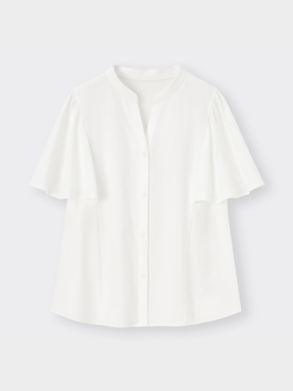 ケープスリーブブラウス(半袖)Z+E