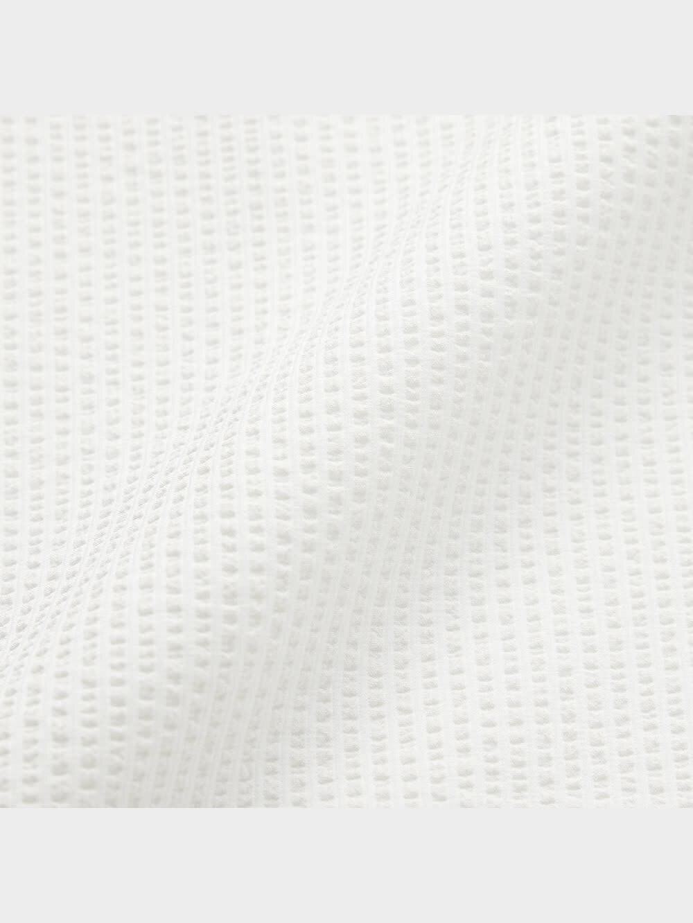 GU公式 | シアサッカーペプラムブラウス(半袖)Z+X