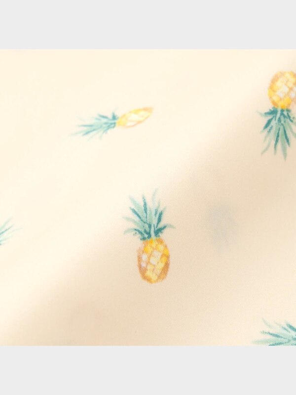 サテンパジャマ(半袖&ロングパンツ)(パイナップル)+X