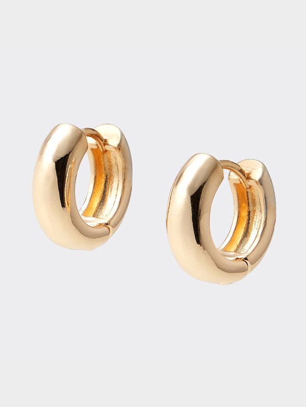 メタルフープピアス&イヤーカフセット