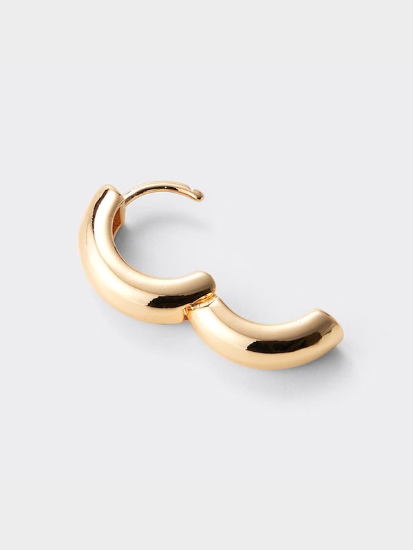 メタルフープピアス&イヤーカフセット