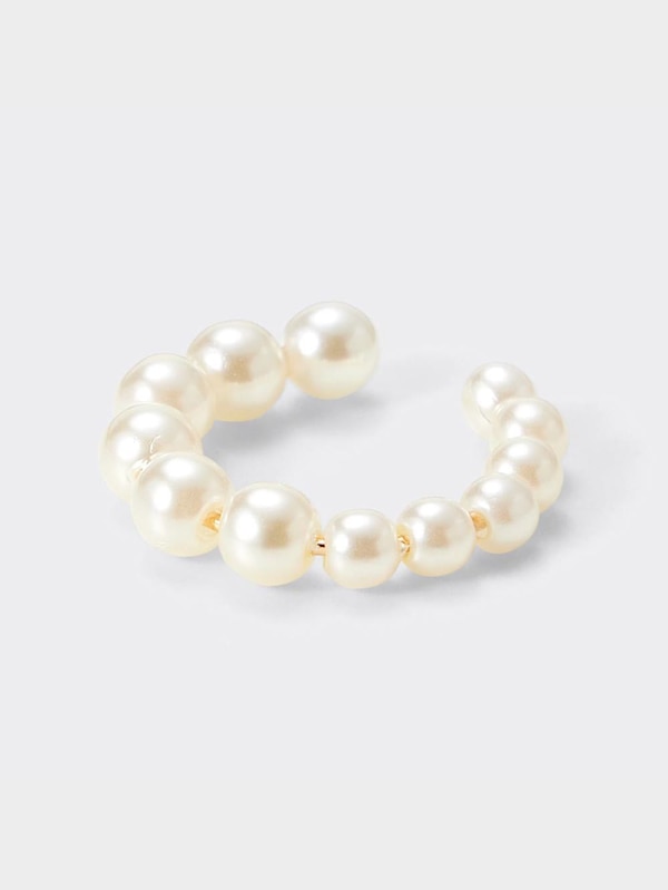 カラープレートピアス&イヤーカフセット