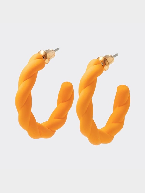 ツイストフープピアス&イヤーカフセット