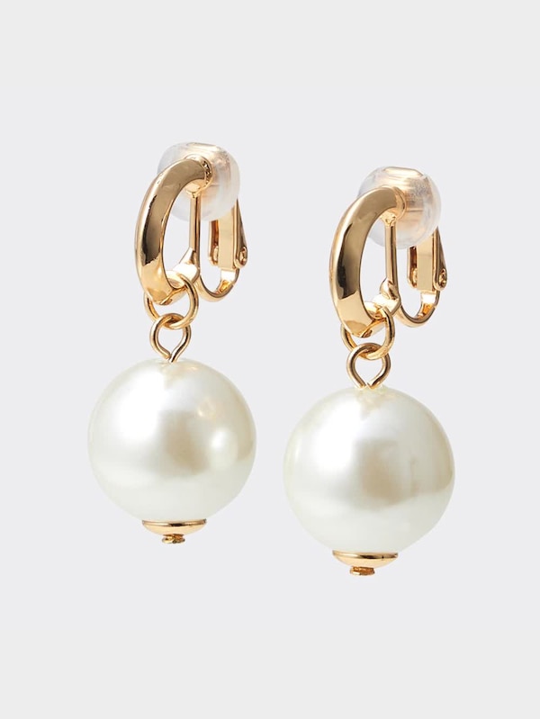 パールライクイヤリング&イヤーカフセット