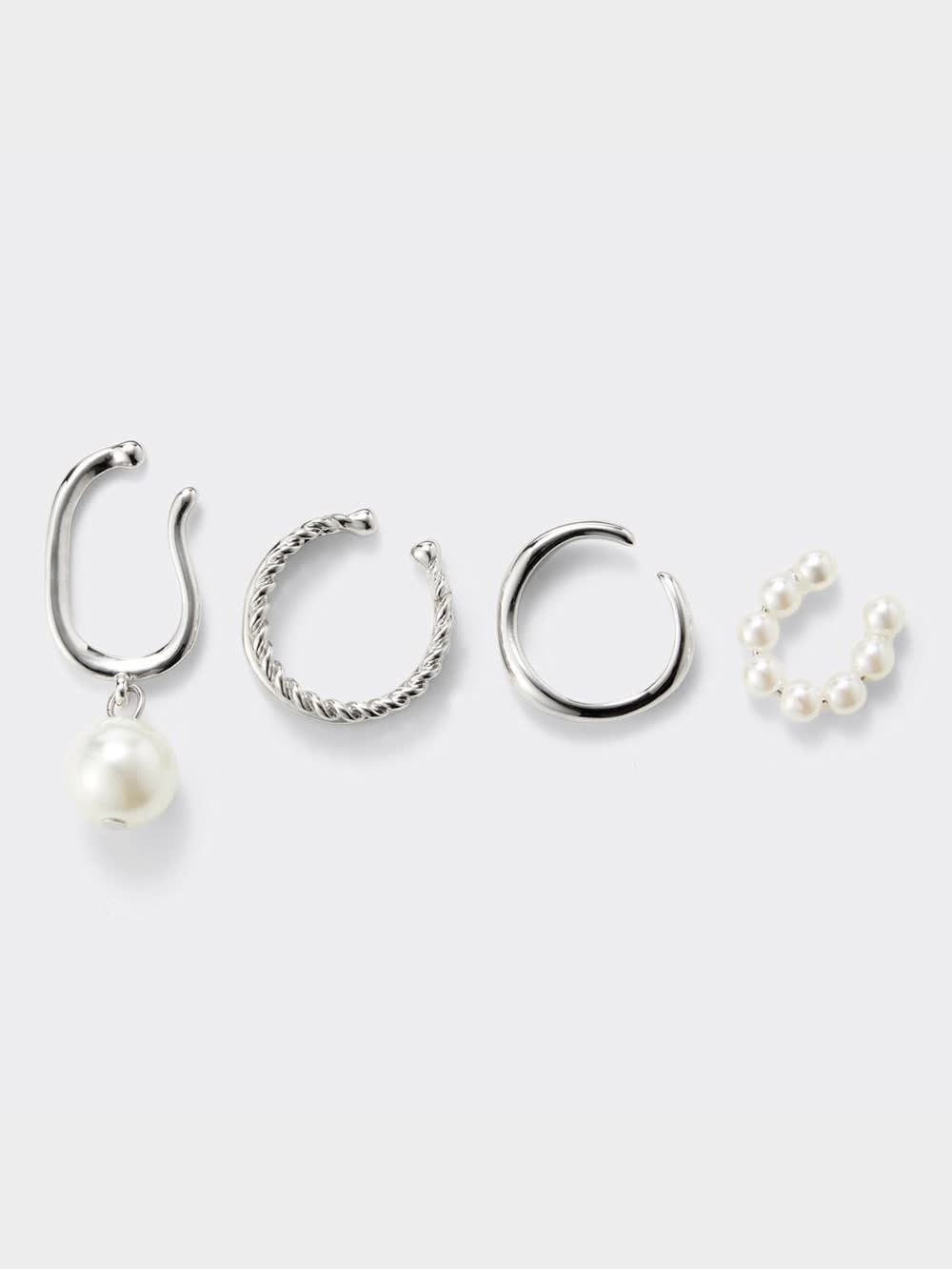 ら 様確認用 GU公式 | パールライク&メタルイヤーカフセット