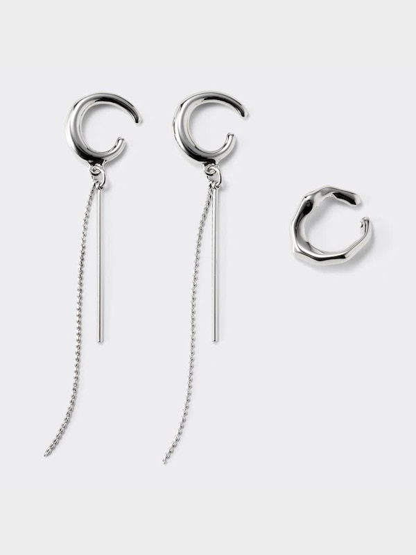 メタルナローイヤーカフセット