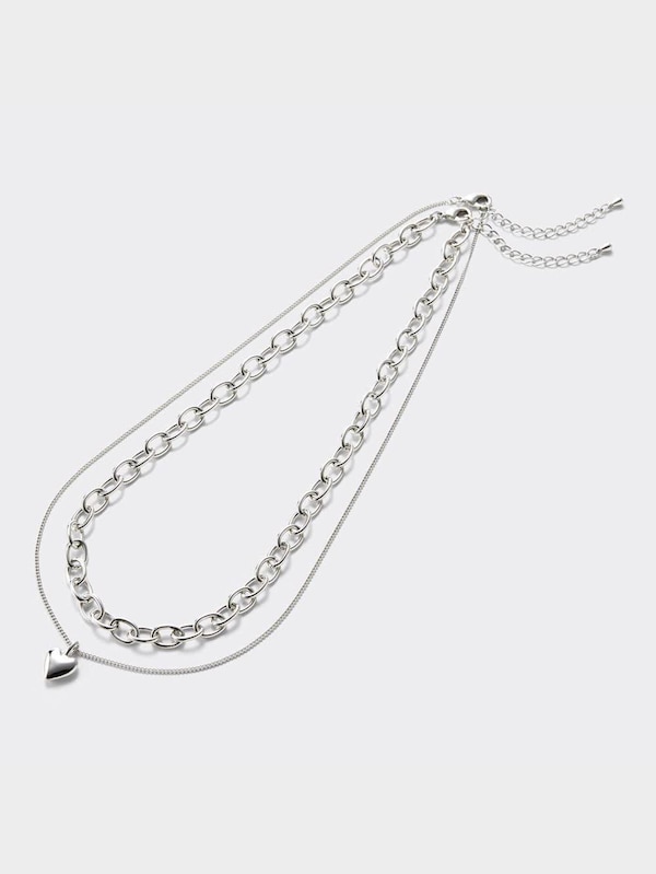 ハートモチーフネックレスセット