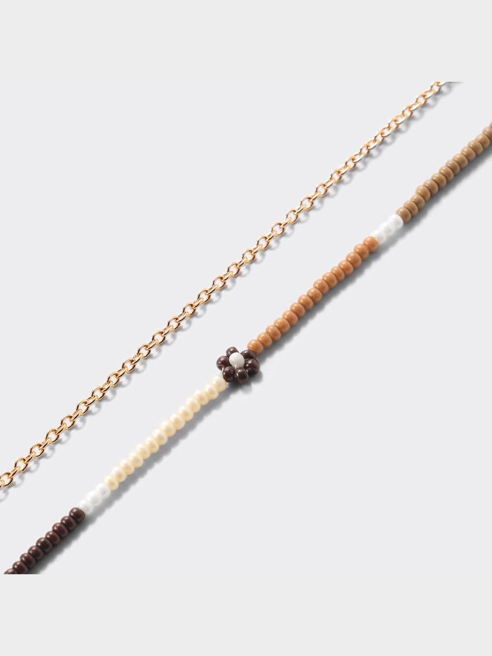 GU公式 | カラービーズフラワーネックレス