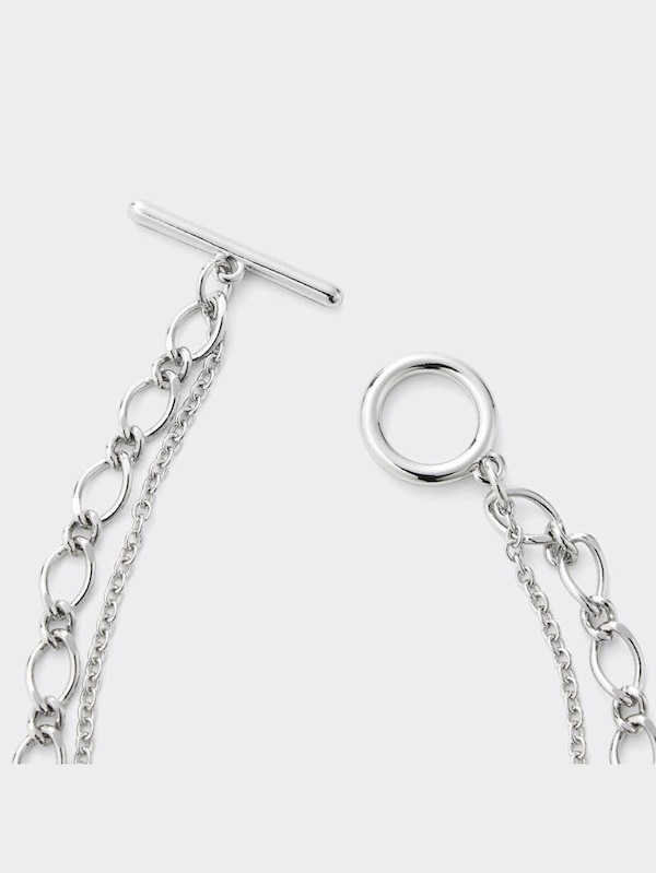 チェーンブレスレット&バングルセット