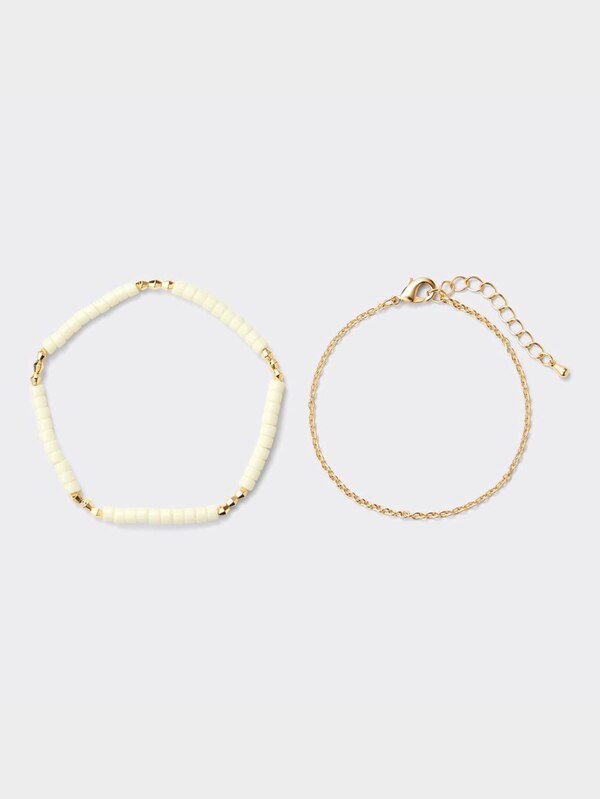 カラービーズブレスレット