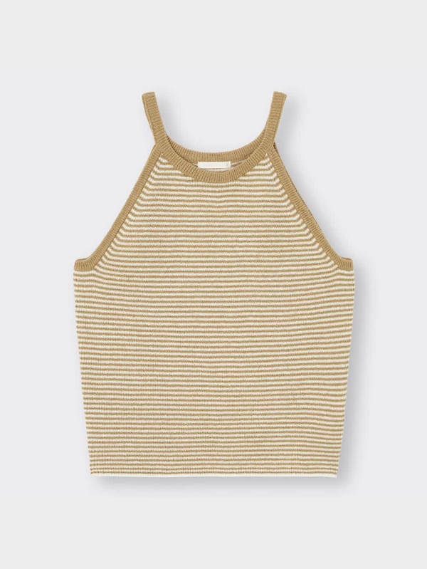 ホルターネックセーター(ノースリーブ)YT+E