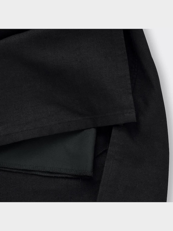 リネンブレンドナローロングスカートZ+E