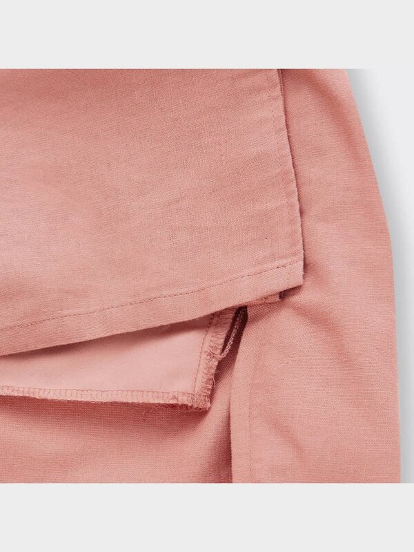 リネンブレンドナローロングスカートZ+E