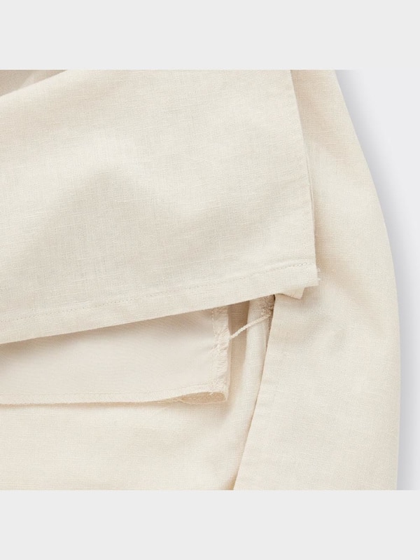 リネンブレンドナローロングスカートZ+E