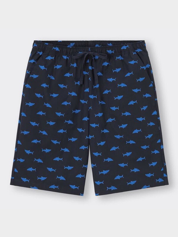コットンラウンジショーツ(シャーク)